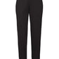 Sort sweatpants fra Fruit of the Loom, med elastik i taljen og ved anklerne, placeret mod en hvid baggrund.